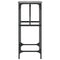 vidaXL Console Table Grey Sonoma 75x32x75 cm Engineered Wood