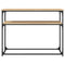 vidaXL Console Table Sonoma Oak 100x35.5x75 cm Engineered Wood