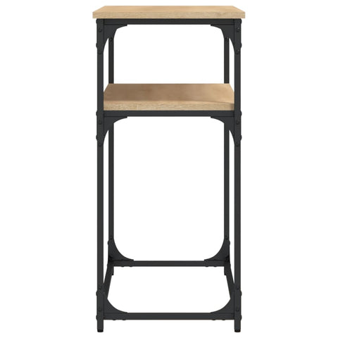 vidaXL Console Table Sonoma Oak 100x35.5x75 cm Engineered Wood