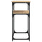 vidaXL Console Table Sonoma Oak 100x35.5x75 cm Engineered Wood