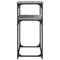 vidaXL Console Table Grey Sonoma 100x35.5x75 cm Engineered Wood