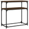 vidaXL Console Table Brown Oak 75x35.5x75 cm Engineered Wood