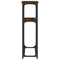 vidaXL Console Table Smoked Oak 90x22.5x75 cm Engineered Wood