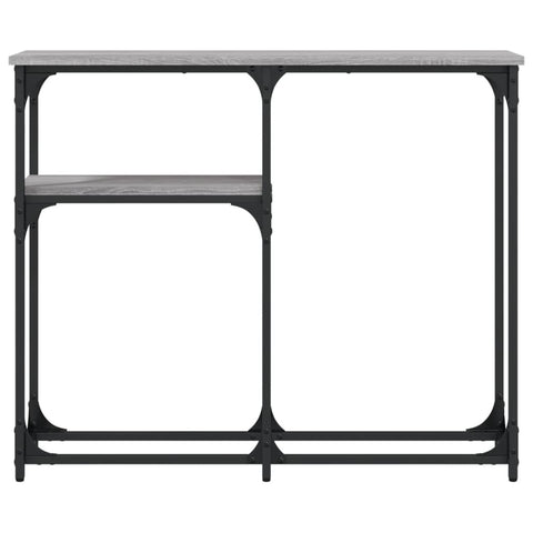 vidaXL Console Table Grey Sonoma 90x22.5x75 cm Engineered Wood