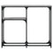 vidaXL Console Table Grey Sonoma 90x22.5x75 cm Engineered Wood