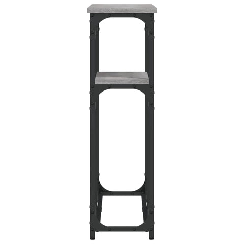 vidaXL Console Table Grey Sonoma 90x22.5x75 cm Engineered Wood