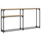vidaXL Console Table Sonoma Oak 145x22.5x75 cm Engineered Wood
