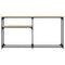 vidaXL Console Table Sonoma Oak 145x22.5x75 cm Engineered Wood