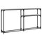 vidaXL Console Table Grey Sonoma 145x22.5x75 cm Engineered Wood