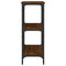 vidaXL Console Table Brown Oak 100x29x75 cm Engineered Wood