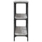 vidaXL Console Table Grey Sonoma 150x29x75 cm Engineered Wood