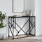 vidaXL Console Table Black 100x40x80 cm Engineered Wood