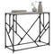 vidaXL Console Table Grey Sonoma 100x40x80 cm Engineered Wood