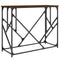 vidaXL Console Table Brown Oak 100x40x80 cm Engineered Wood
