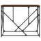 vidaXL Console Table Brown Oak 100x40x80 cm Engineered Wood