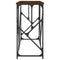 vidaXL Console Table Brown Oak 100x40x80 cm Engineered Wood
