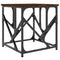 vidaXL Coffee Table Brown Oak 45x45x47.5 cm Engineered Wood