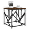 vidaXL Coffee Table Brown Oak 45x45x47.5 cm Engineered Wood