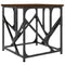 vidaXL Coffee Table Brown Oak 45x45x47.5 cm Engineered Wood