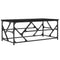 vidaXL Coffee Table Black 100x50x40 cm Engineered Wood