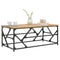 vidaXL Coffee Table Sonoma Oak 100x50x40 cm Engineered Wood