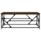 vidaXL Coffee Table Brown Oak 100x50x40 cm Engineered Wood