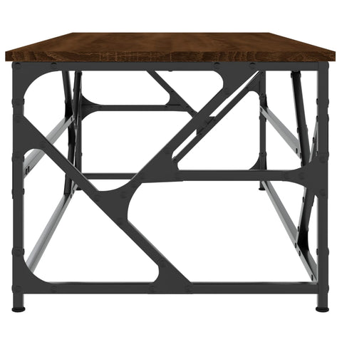 vidaXL Coffee Table Brown Oak 100x50x40 cm Engineered Wood