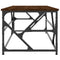 vidaXL Coffee Table Brown Oak 100x50x40 cm Engineered Wood