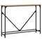 vidaXL Console Table Sonoma Oak 102x22.5x75 cm Engineered Wood