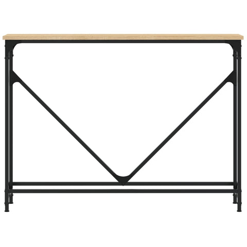 vidaXL Console Table Sonoma Oak 102x22.5x75 cm Engineered Wood