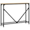 vidaXL Console Table Sonoma Oak 102x22.5x75 cm Engineered Wood