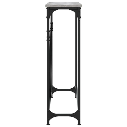 vidaXL Console Table Grey Sonoma 102x22.5x75 cm Engineered Wood