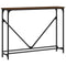 vidaXL Console Table Brown Oak 102x22.5x75 cm Engineered Wood