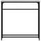 vidaXL Console Table Grey Sonoma 75x19.5x75 cm Engineered Wood