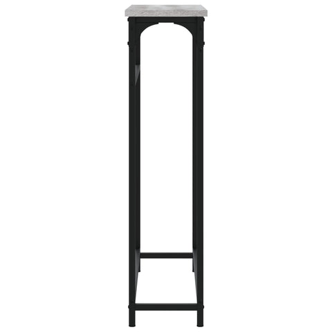 vidaXL Console Table Grey Sonoma 75x19.5x75 cm Engineered Wood