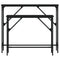 vidaXL Console Tables 2 pcs Black Engineered Wood