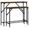vidaXL Console Tables 2 pcs Smoked Oak Engineered Wood
