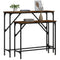 vidaXL Console Tables 2 pcs Smoked Oak Engineered Wood