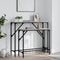 vidaXL Console Tables 2 pcs Grey Sonoma Engineered Wood