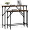 vidaXL Console Tables 2 pcs Brown Oak Engineered Wood
