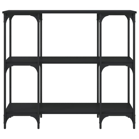 vidaXL Console Table Black 102x35x90 cm Engineered Wood