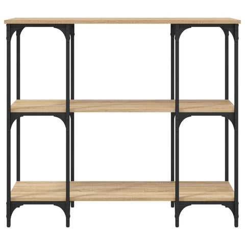 vidaXL Console Table Sonoma Oak 102x35x90 cm Engineered Wood