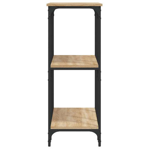 vidaXL Console Table Sonoma Oak 102x35x90 cm Engineered Wood