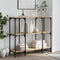vidaXL Console Table Sonoma Oak 102x35x90 cm Engineered Wood