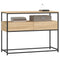 vidaXL Console Table Sonoma Oak 100x40x75 cm Engineered Wood