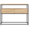 vidaXL Console Table Sonoma Oak 100x40x75 cm Engineered Wood