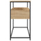 vidaXL Console Table Sonoma Oak 100x40x75 cm Engineered Wood