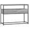 vidaXL Console Table Grey Sonoma 100x40x75 cm Engineered Wood