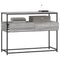 vidaXL Console Table Grey Sonoma 100x40x75 cm Engineered Wood
