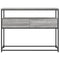 vidaXL Console Table Grey Sonoma 100x40x75 cm Engineered Wood